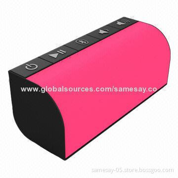 V3.0 + EDR Fashionable USB Portable Speaker, Micro USB, 120Hz-20kHz Frequency Response
